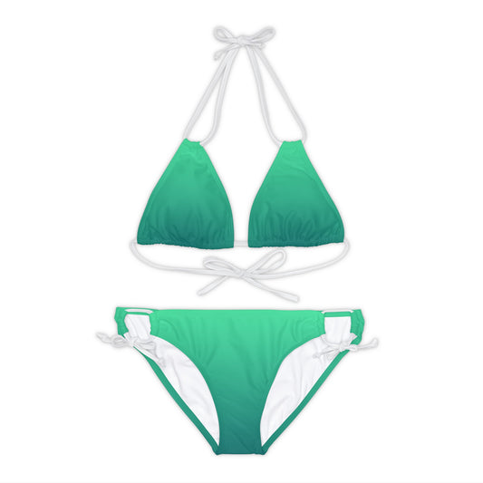 Strappy Bikini...Gradient Green