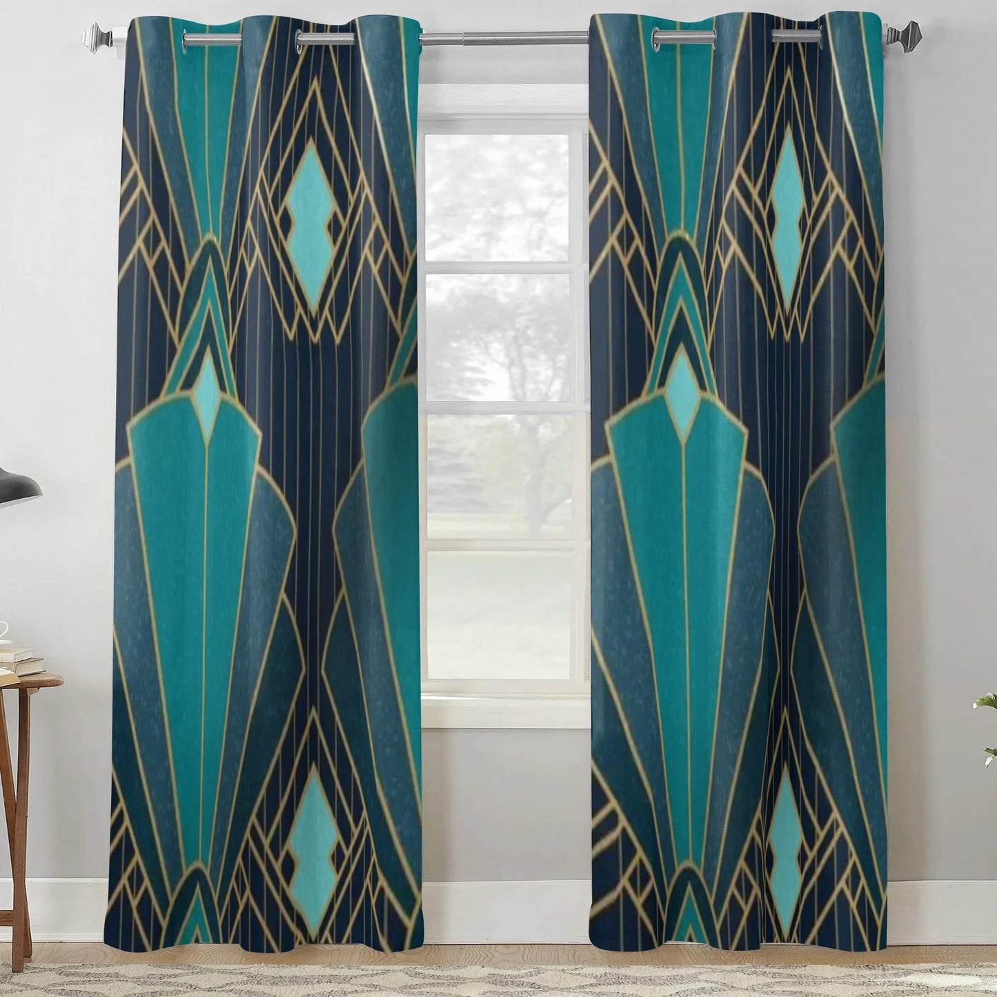 Window Curtains (2 PCS)...Blutego