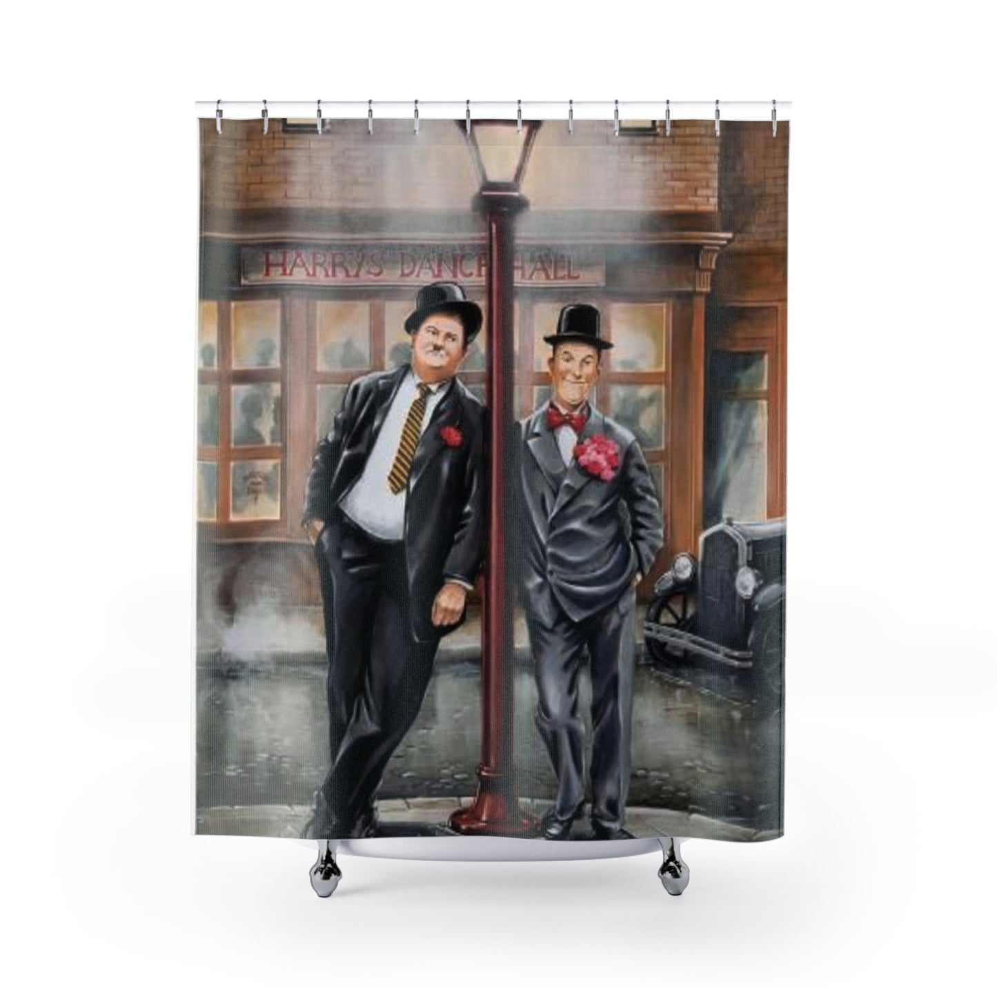 Shower Curtain...Laurel & Hardy