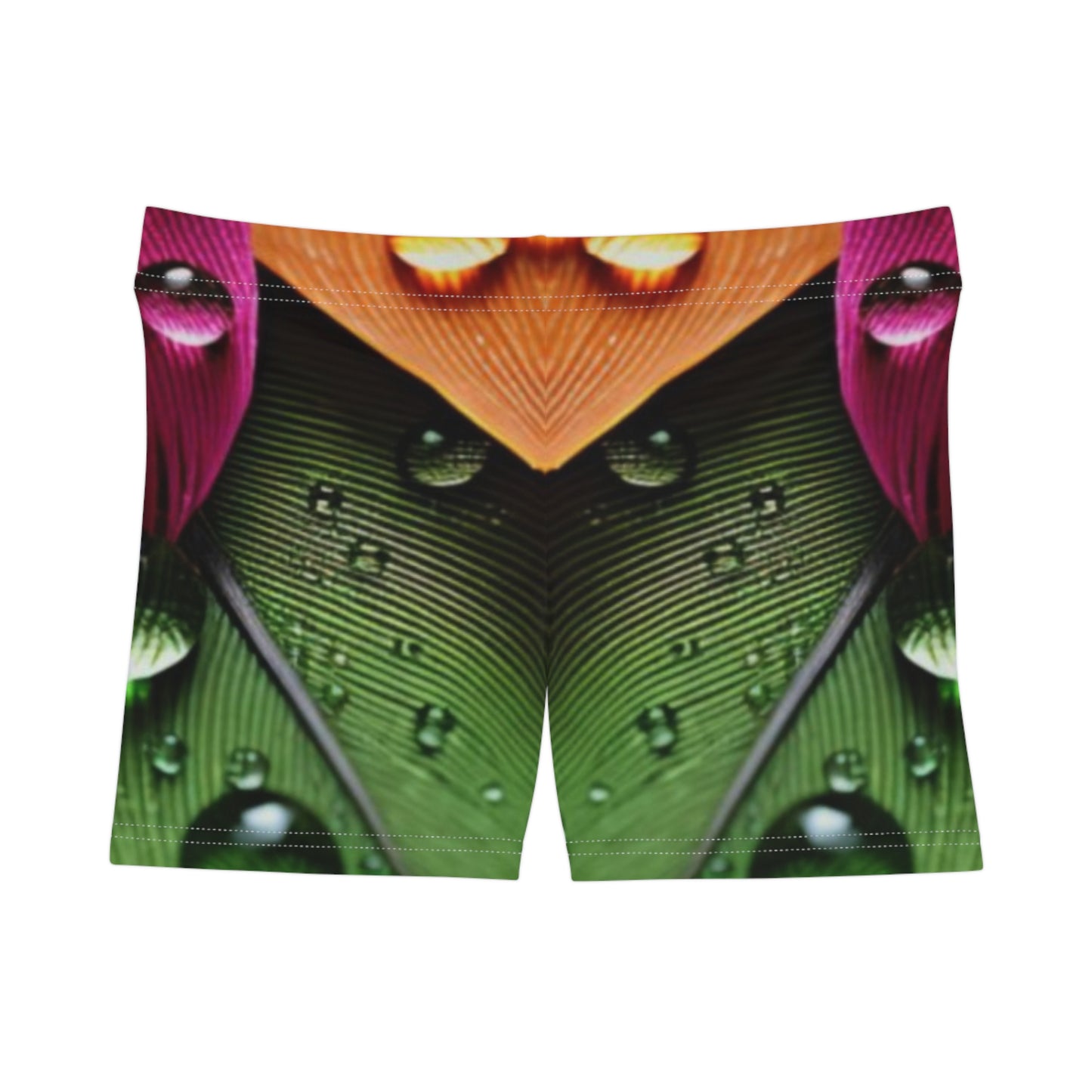 Women's Shorts...Colored Leaf