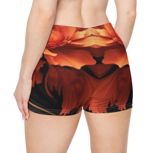 Women's Shorts...Orange Marigold