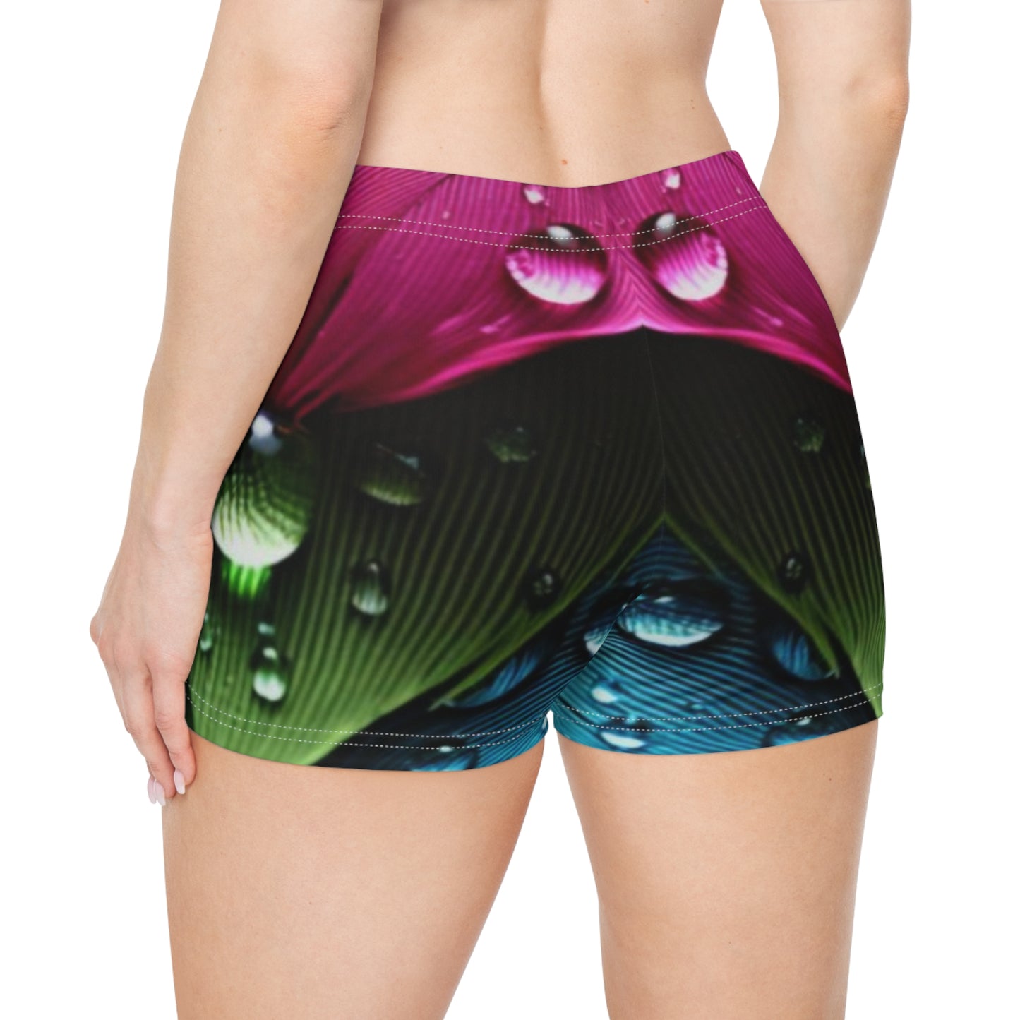 Women's Shorts...Colored Leaf