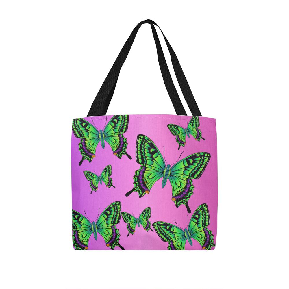 Classic Bag...Green Butterfly