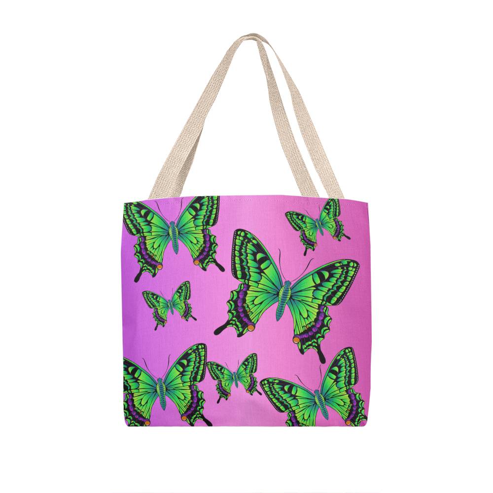 Classic Bag...Green Butterfly