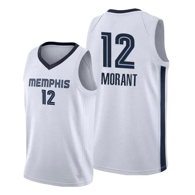 Men's Memphis Grizzlies Ja Morant White Jersey